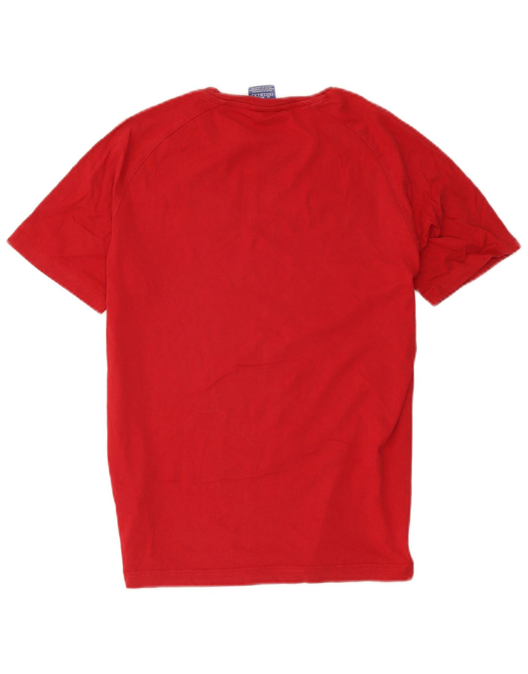 Champion Herre T-Shirt Top Lille Rød Bomuld
