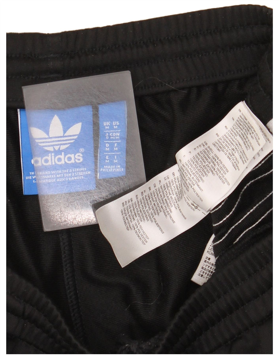 Adidas Træningsdragtsbukser til mænd Medium Sort Polyester