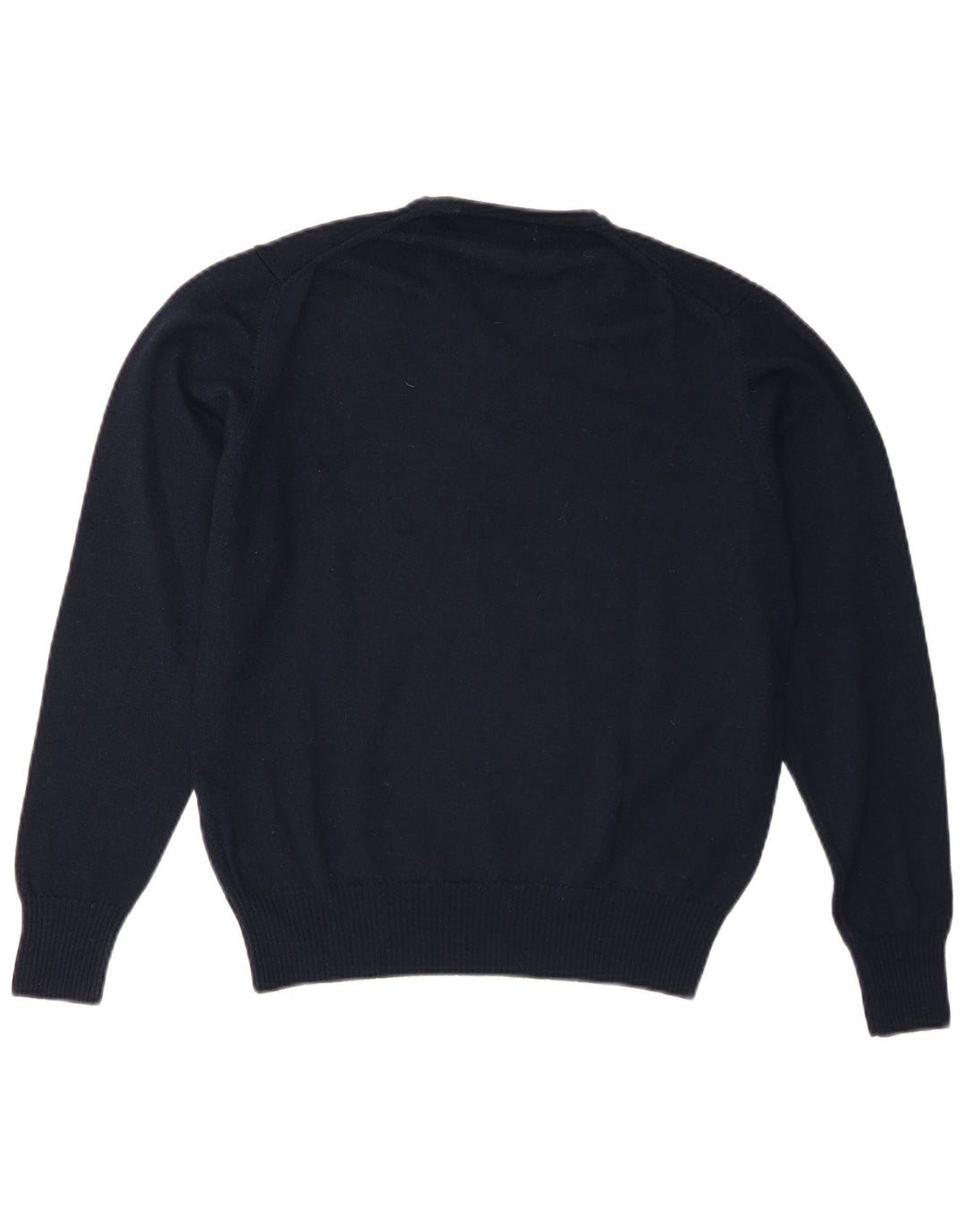 Zara Herre V-hals sweater Medium Marineblå Uld