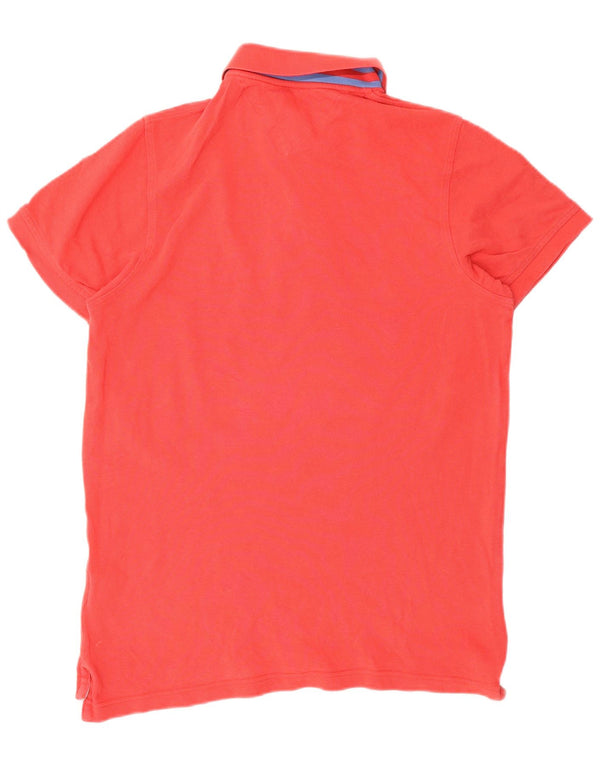 Tommy Hilfiger Herre Slim Fit Polo Shirt Lille Rød Bomuld