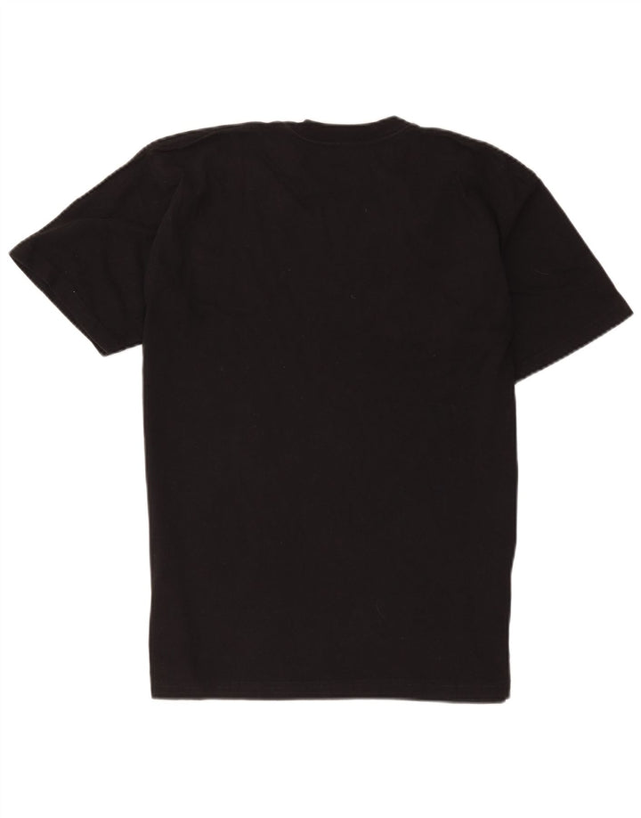 Hard Rock Cafe Herre Budapest Grafisk T-Shirt Top Medium Sort Bomuld