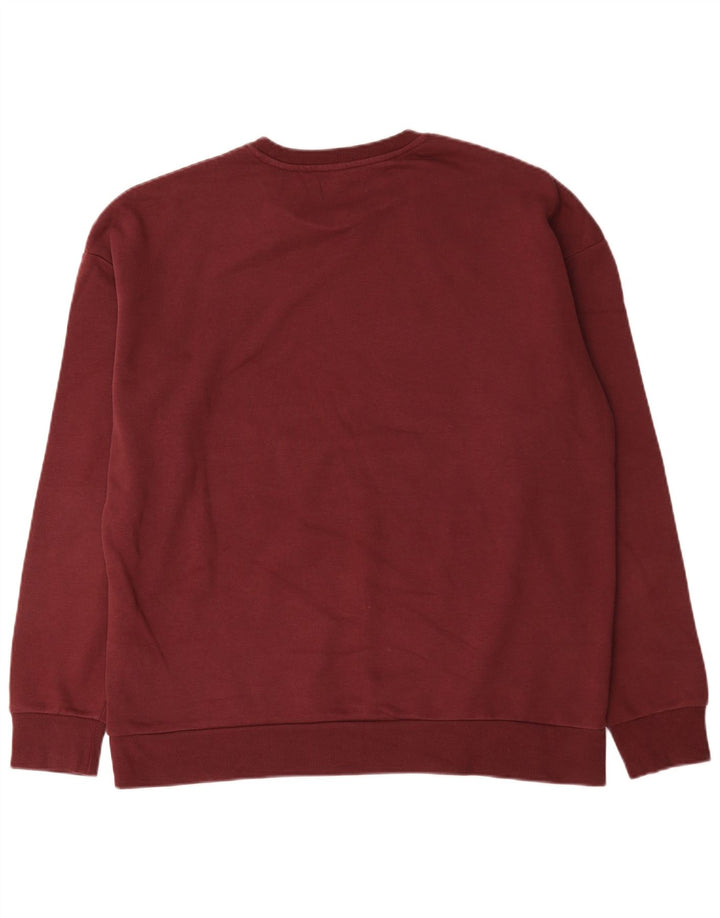 Jack & Jones Sweatshirt til mænd 2XL rødbrun bomuld