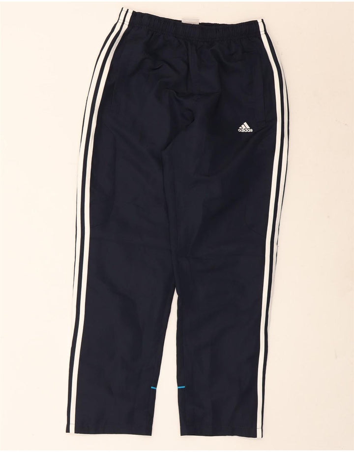 Adidas Træningsdragtsbukser til mænd UK 36/38 Small Navy Blue Polyester