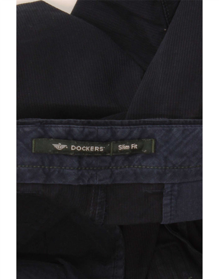Dockers Herre Slim Fit Chino Shorts W30 Medium Navy Blue