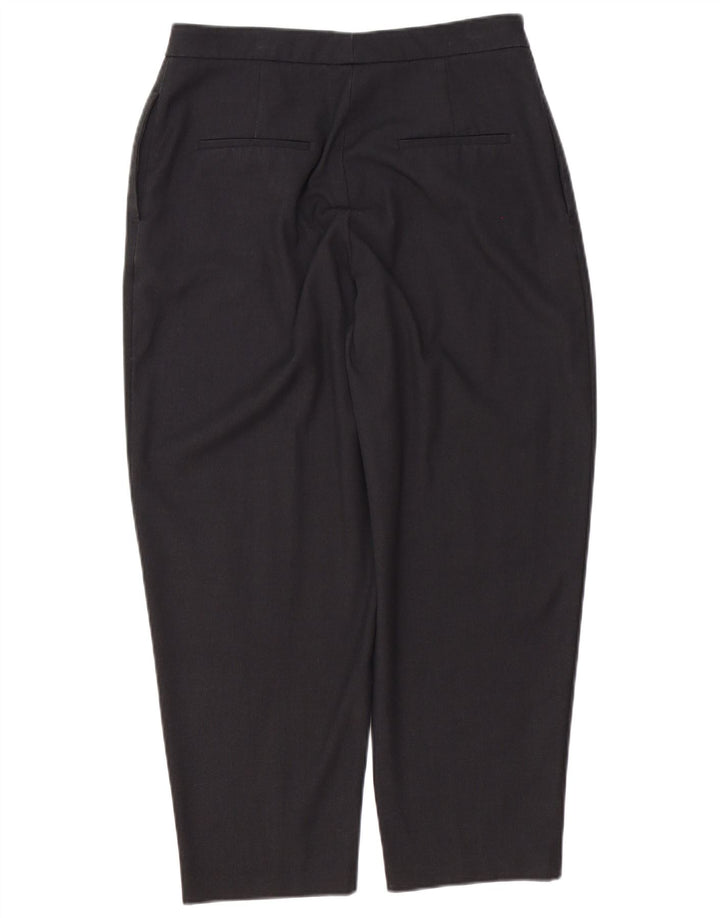 Zara Dame tilspidsede Casual Bukser Medium W28 L25 Grå Polyester