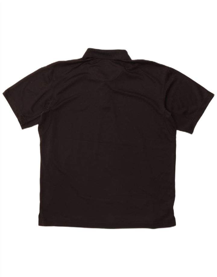 COLUMBIA Herre Omni-Shade Polo Shirt Large Black