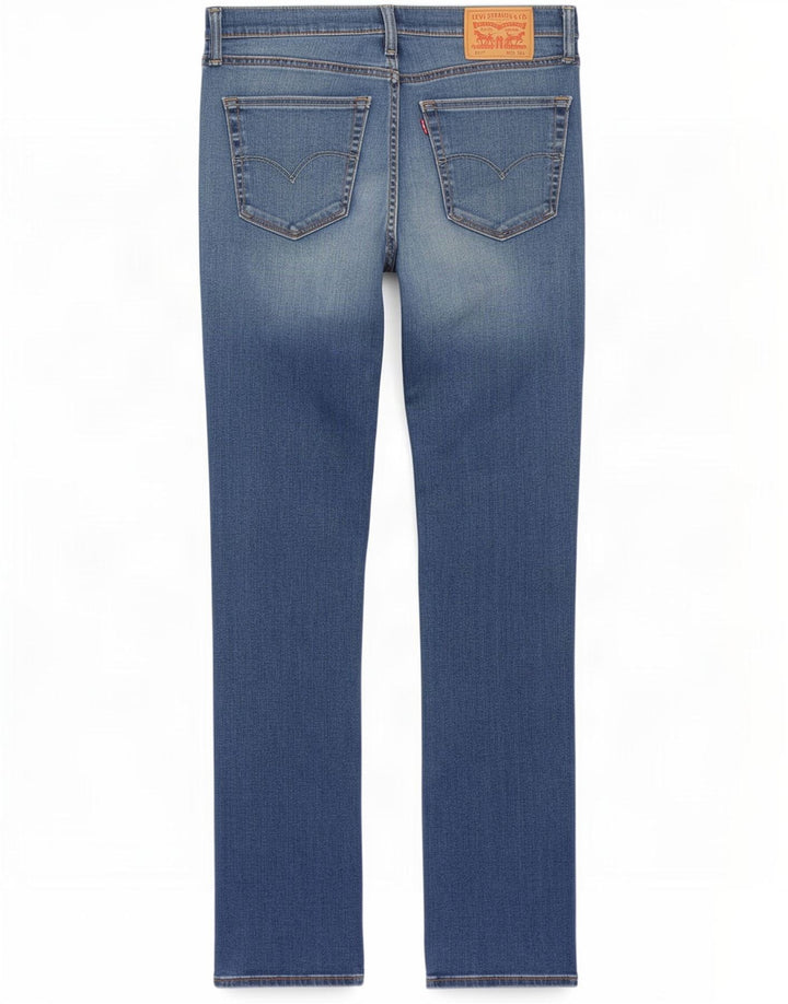 Levi's Herre 511 Slim Jeans W32 L34 Blå