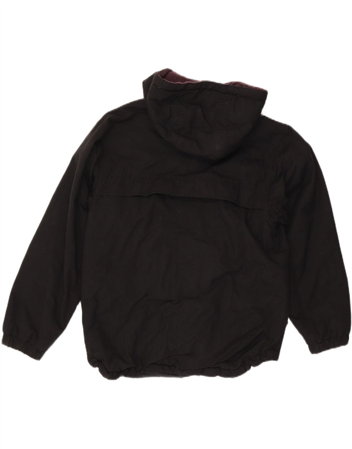 Killer Loop Herre Hooded Windbreaker Jacket UK 38 Medium Black