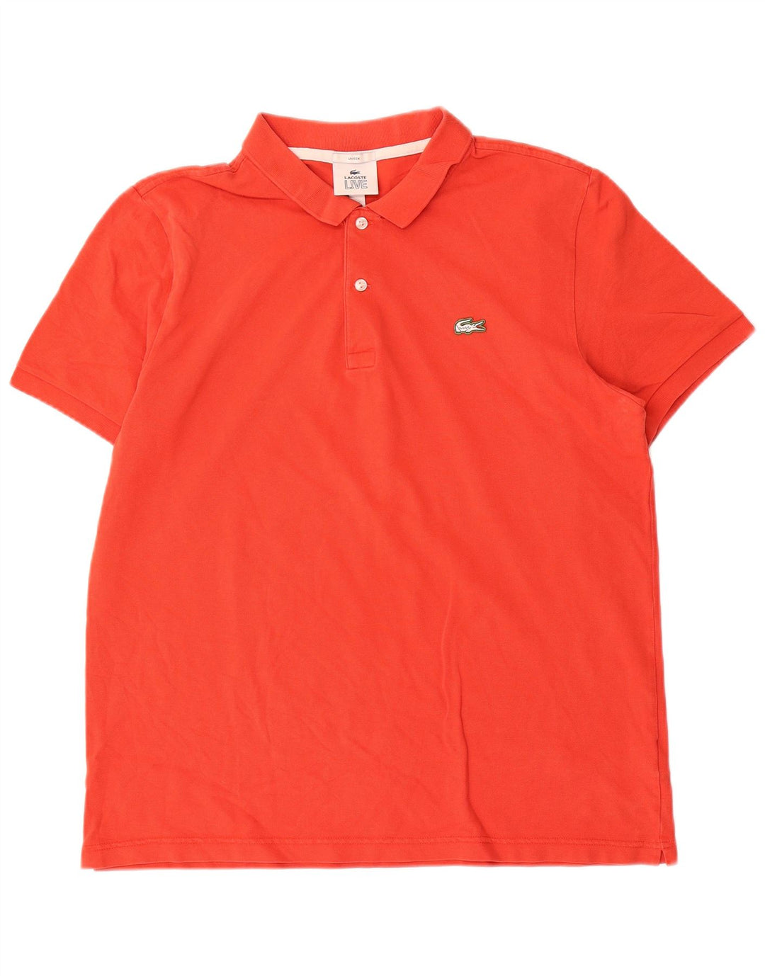 Lacoste herre poloskjorte 2XL rød bomuld