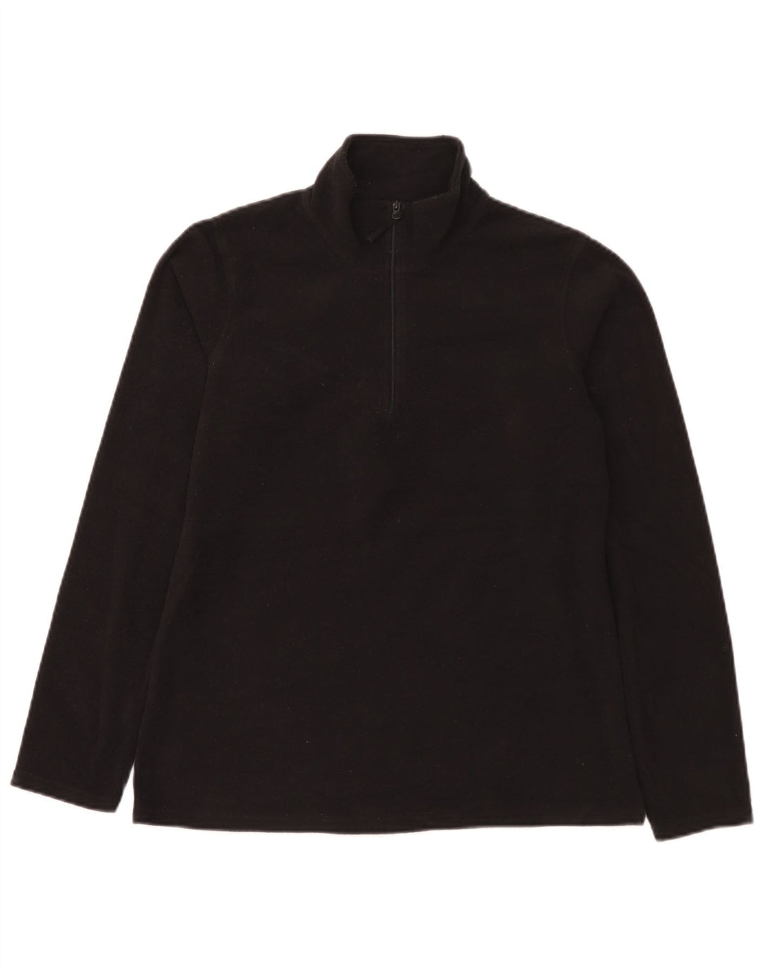 Mountain Warehouse Dame Fleece Jumper med lynlås DK 14 Medium Sort