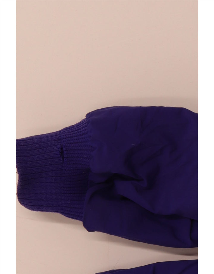 EDDIE BAUER Bomberjakke til kvinder UK 14 Medium Lilla Nylon