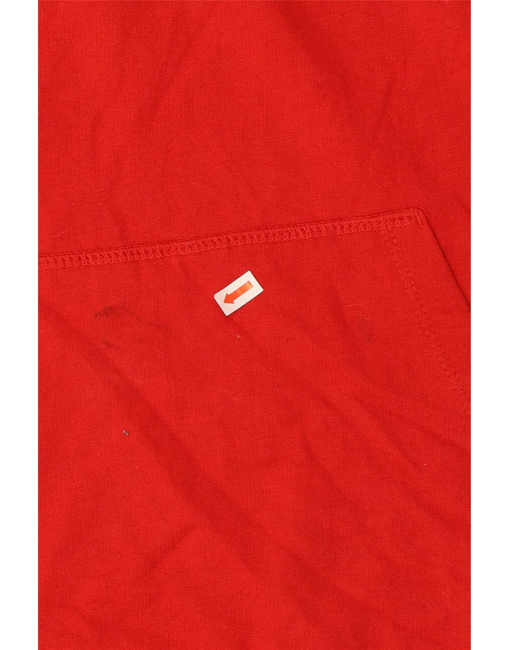 VOLCOM Mens Graphic Hoodie Jumper Medium Red Cotton Vintage Volcom and Second-Hand Volcom from Messina Hembry 