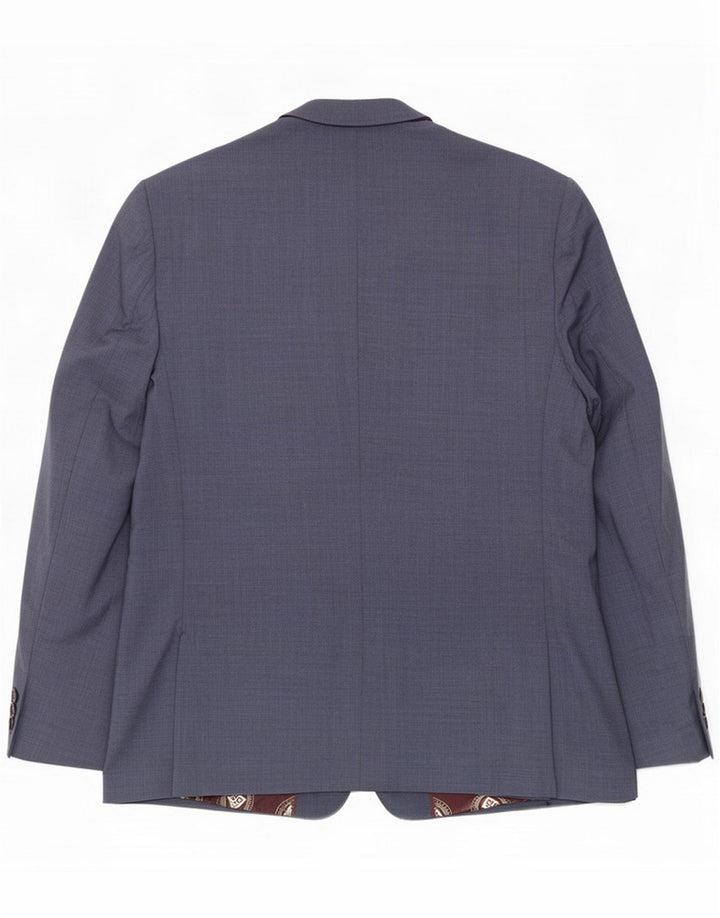 Ted Baker Herre 2-knaps blazerjakke UK 44 2XL Blå Uld