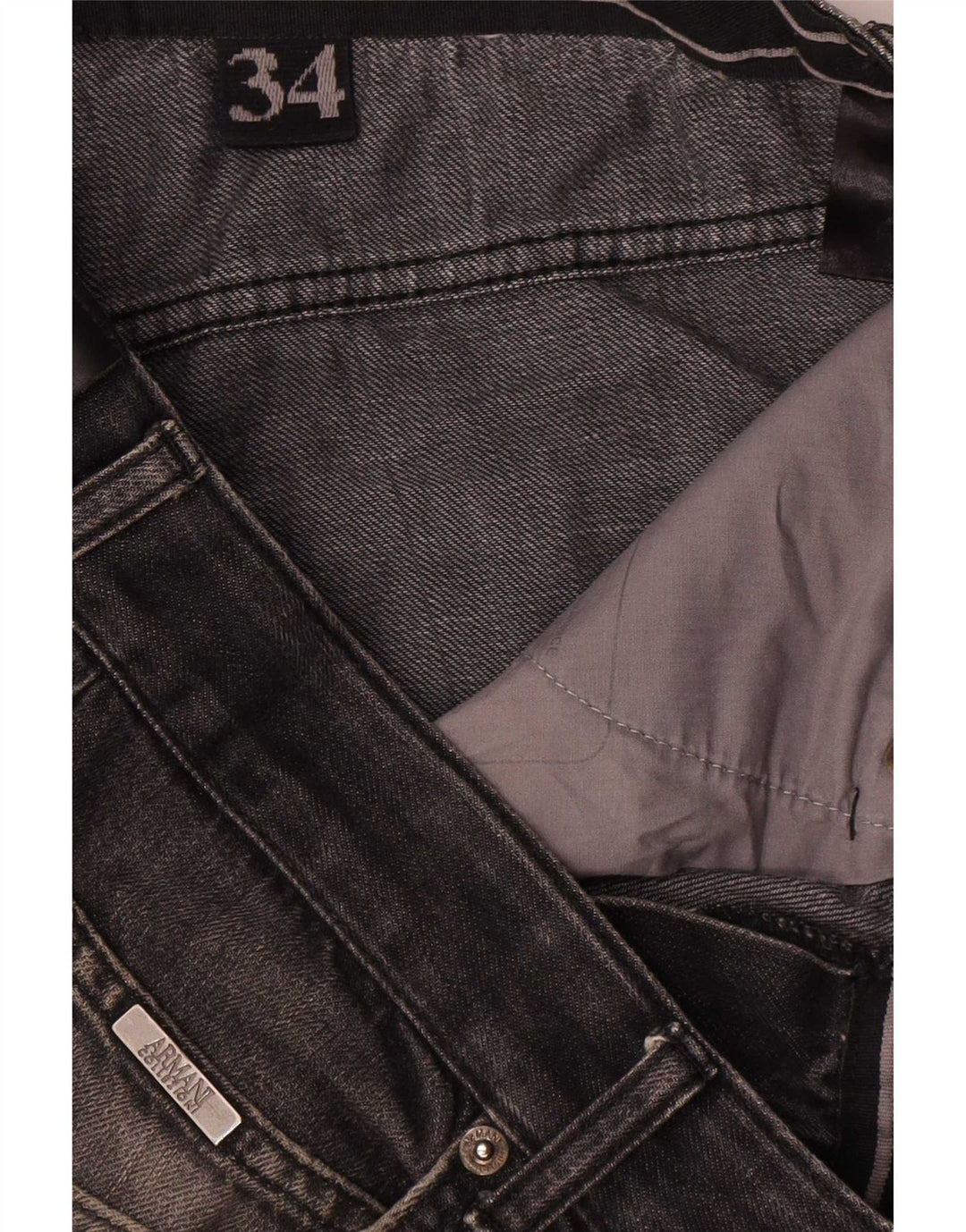 Armani Bootcut jeans til mænd W34 L31 Grå