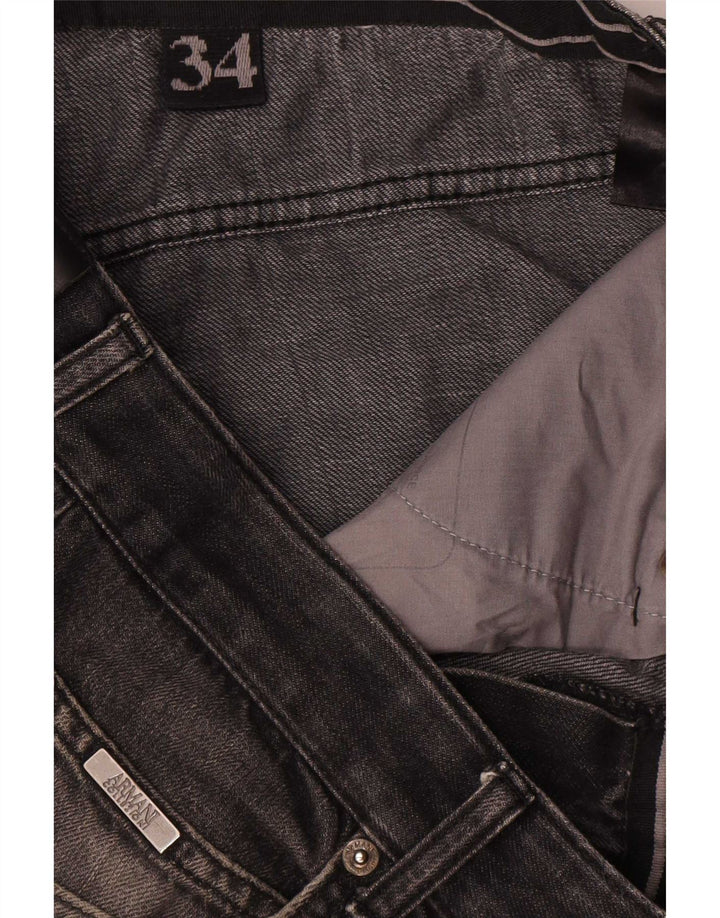 Armani Bootcut jeans til mænd W34 L31 Grå