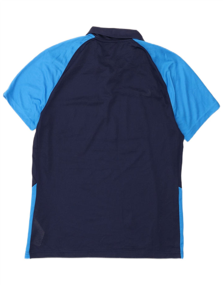 Nike Dri Fit poloshirt til mænd Medium marineblå Colourblock Polyester