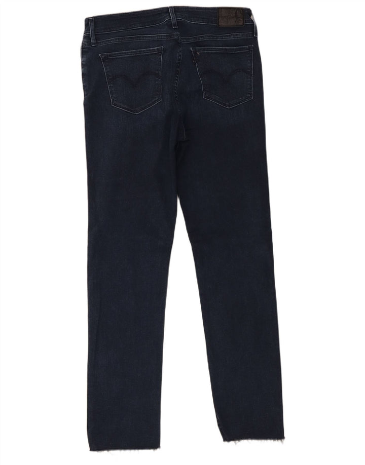 Levi's Dame 712 Slim Jeans W30 L29 Marineblå Bomuld