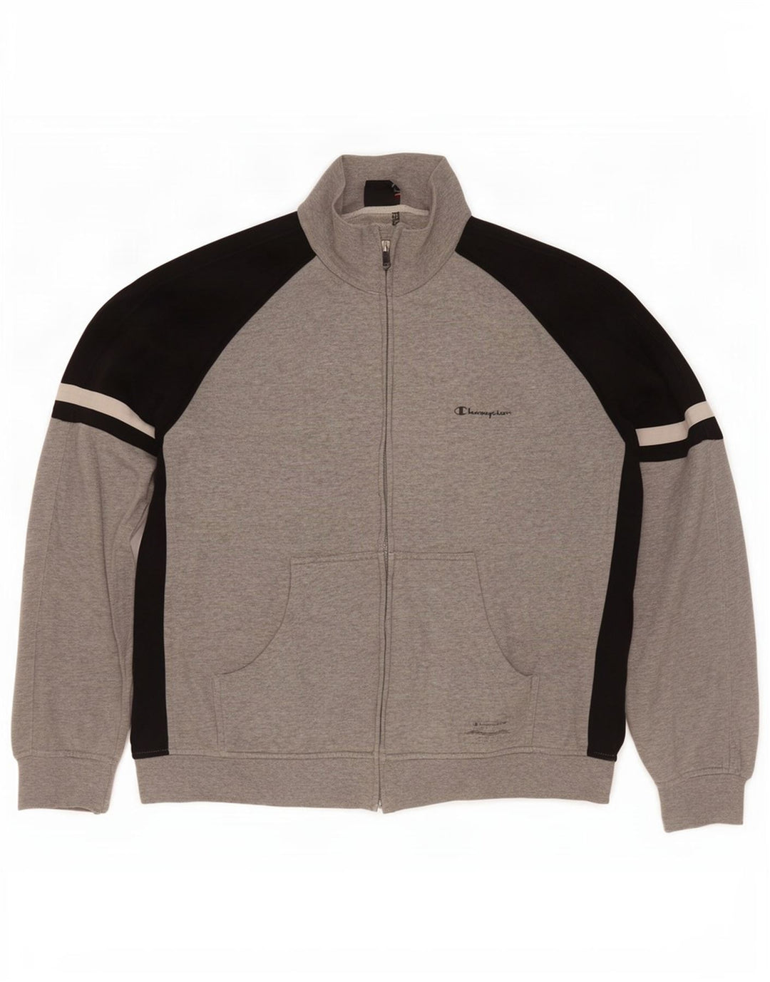 Champion Træningsdragt til mænd Topjakke XL Grå Colourblock Bomuld