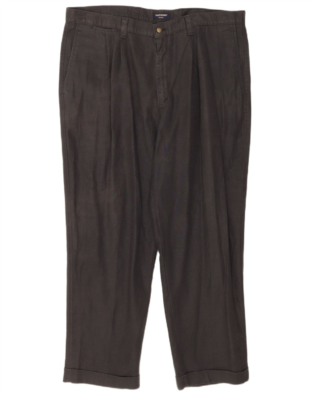 Dockers Herre Pegged Chino-bukser W40 L30 sort linned