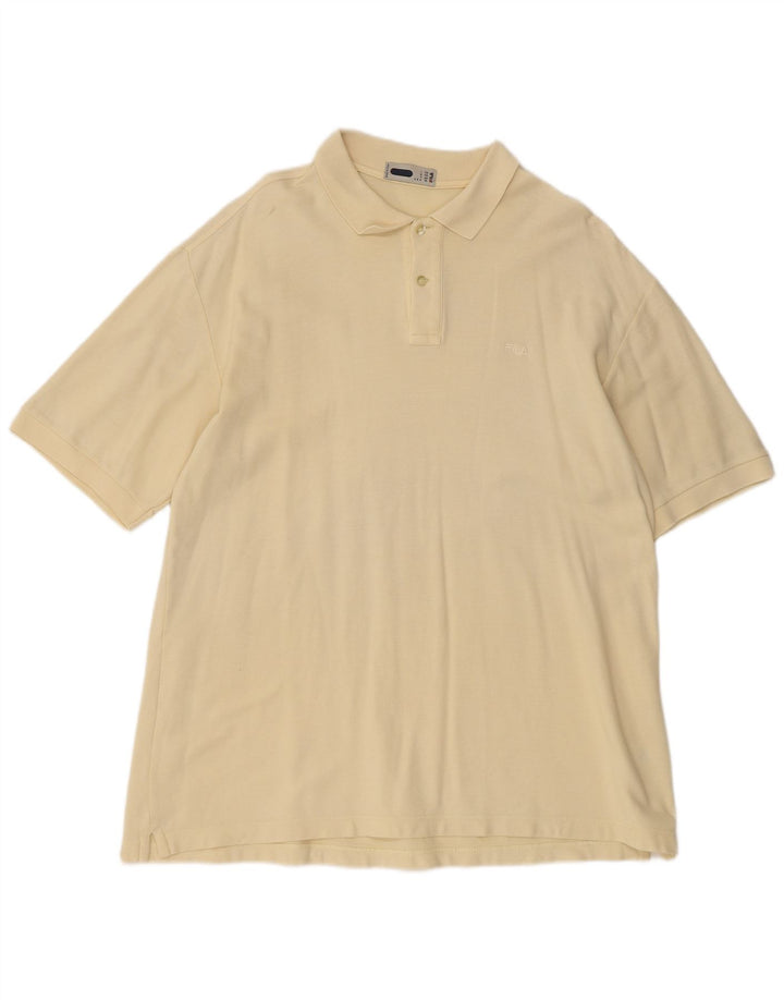 Fila Herre Polo Shirt IT 56 XL Gul