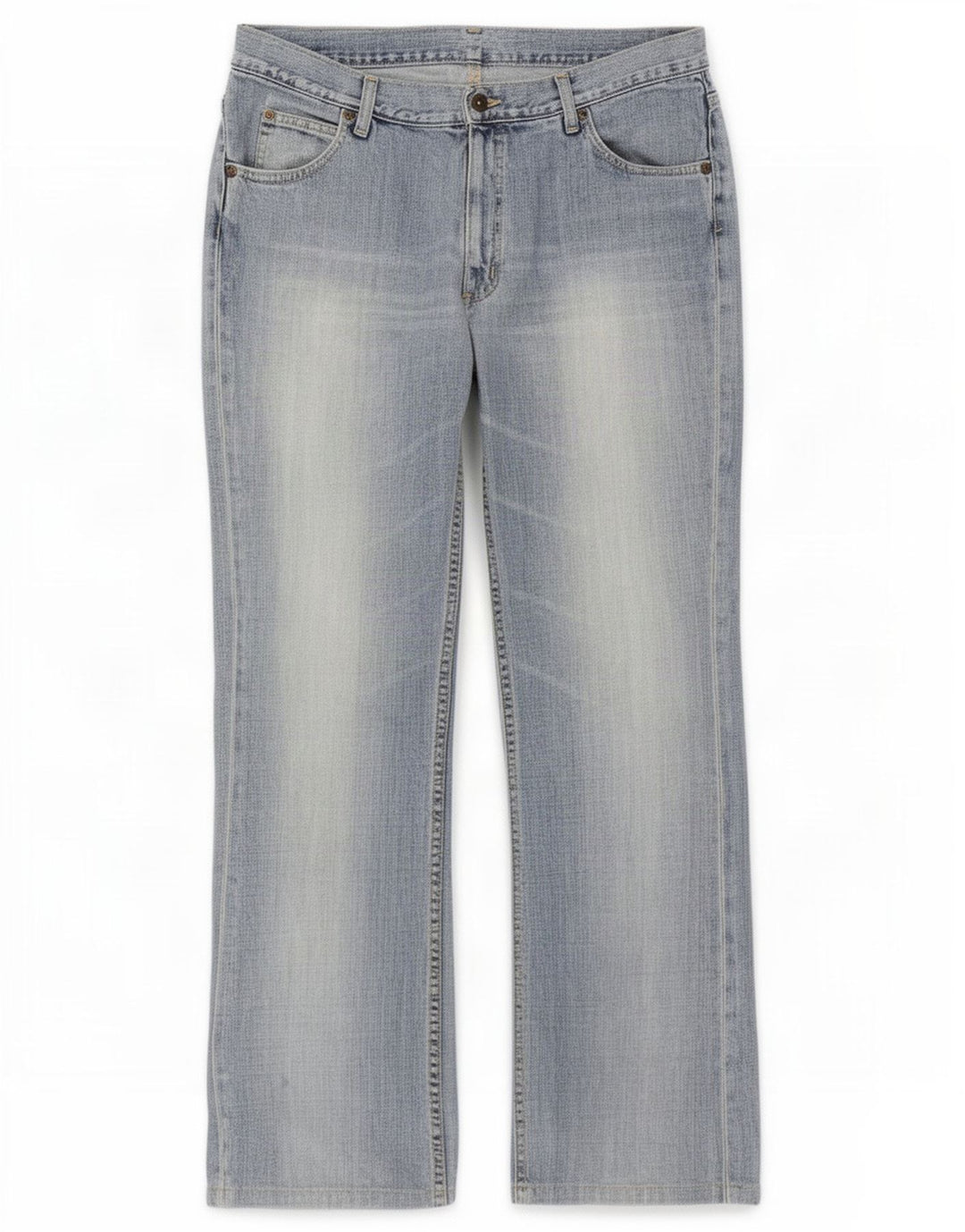 Lee Herre REED Bootcut Jeans W36 L30 Blå Bomuld