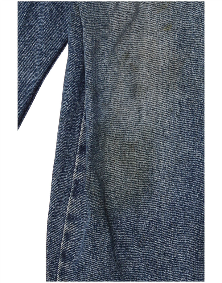 Levi's Womens 502 tilspidsede jeans W31 L32 blå bomuld