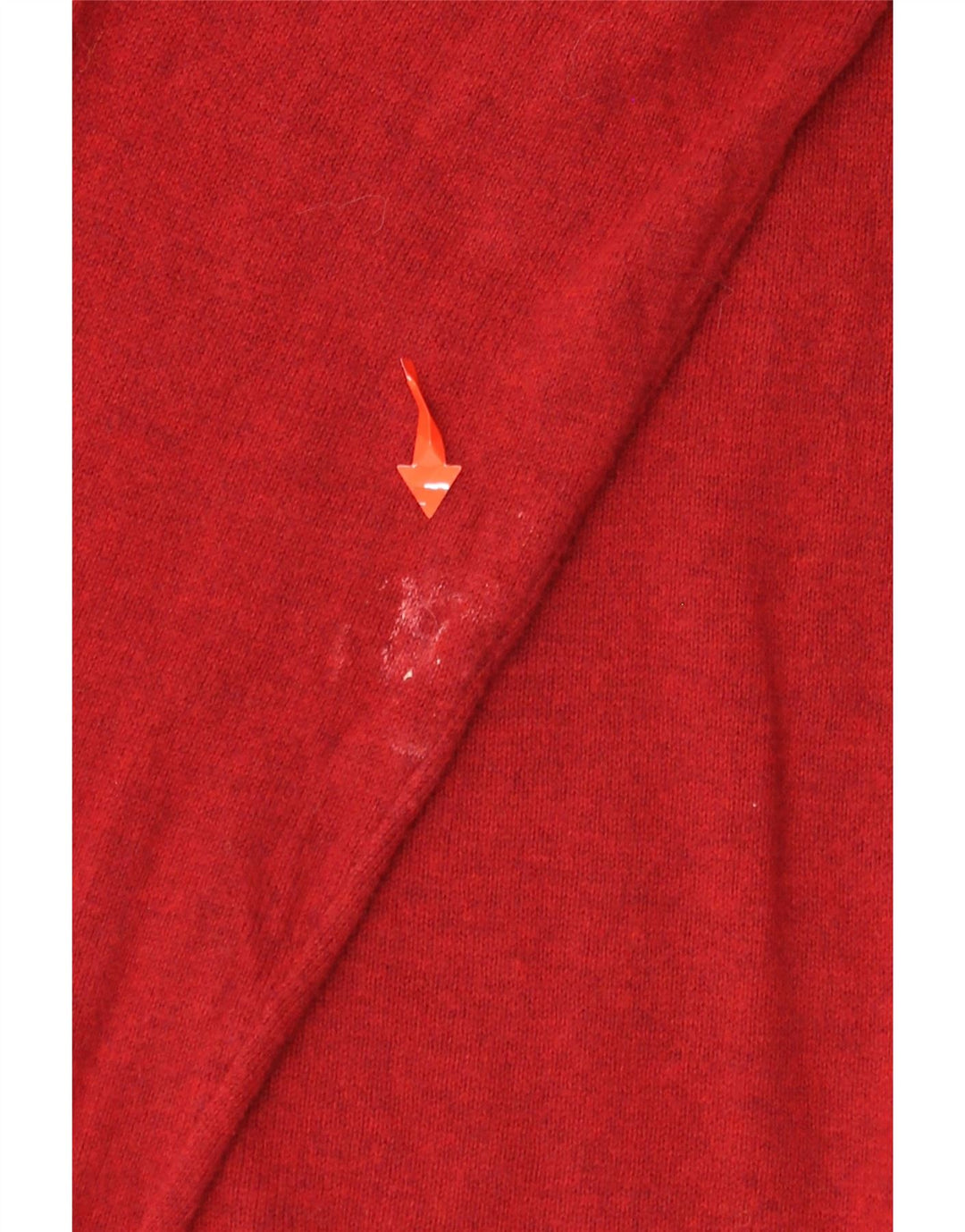 SUPERDRY Herre V-hals sweater Stor rød bomuld