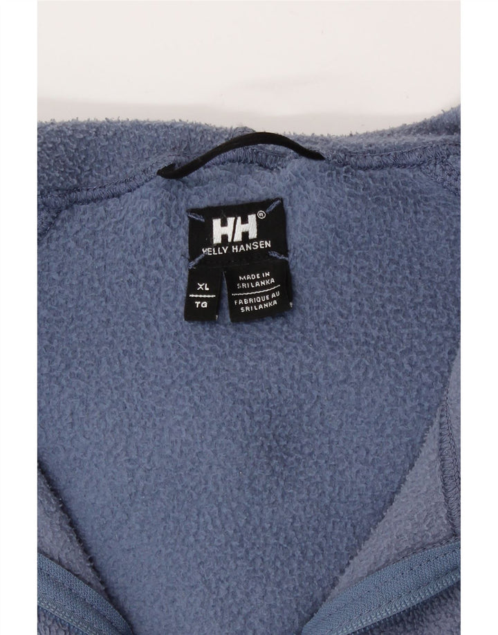 Helly Hansen Dame Hætte Fleecejakke UK 18 XL Blå Polyester
