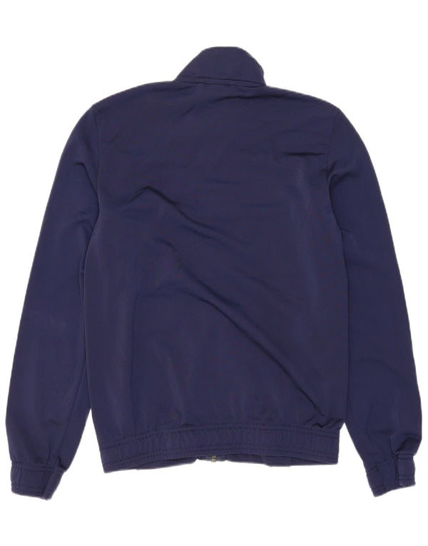 PUMA drenge grafisk træningsdragt topjakke 11-12 år marineblå farveblok