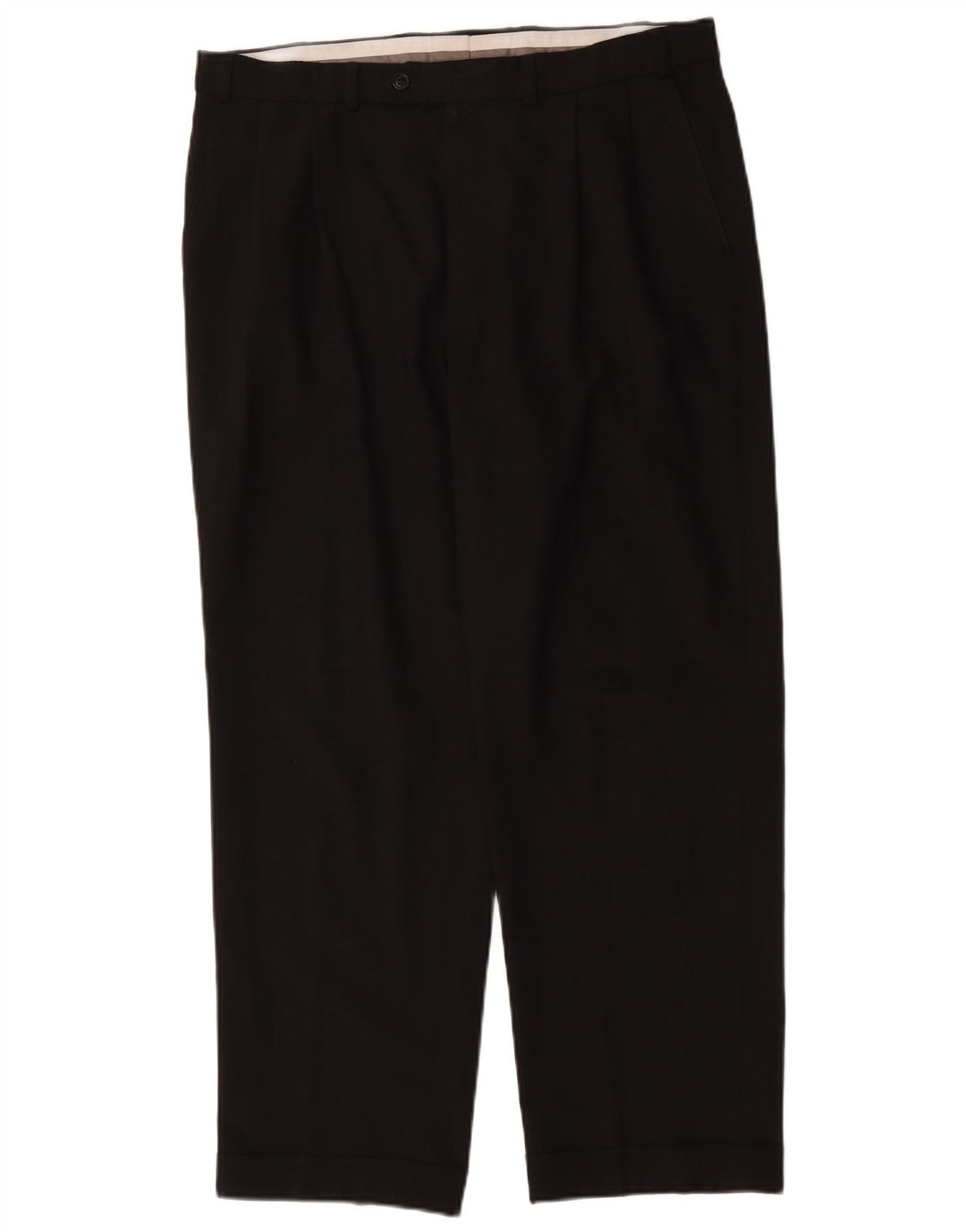 Marks & Spencer Herre St. Michael Straight Suit Bukser W36 L29 Sort
