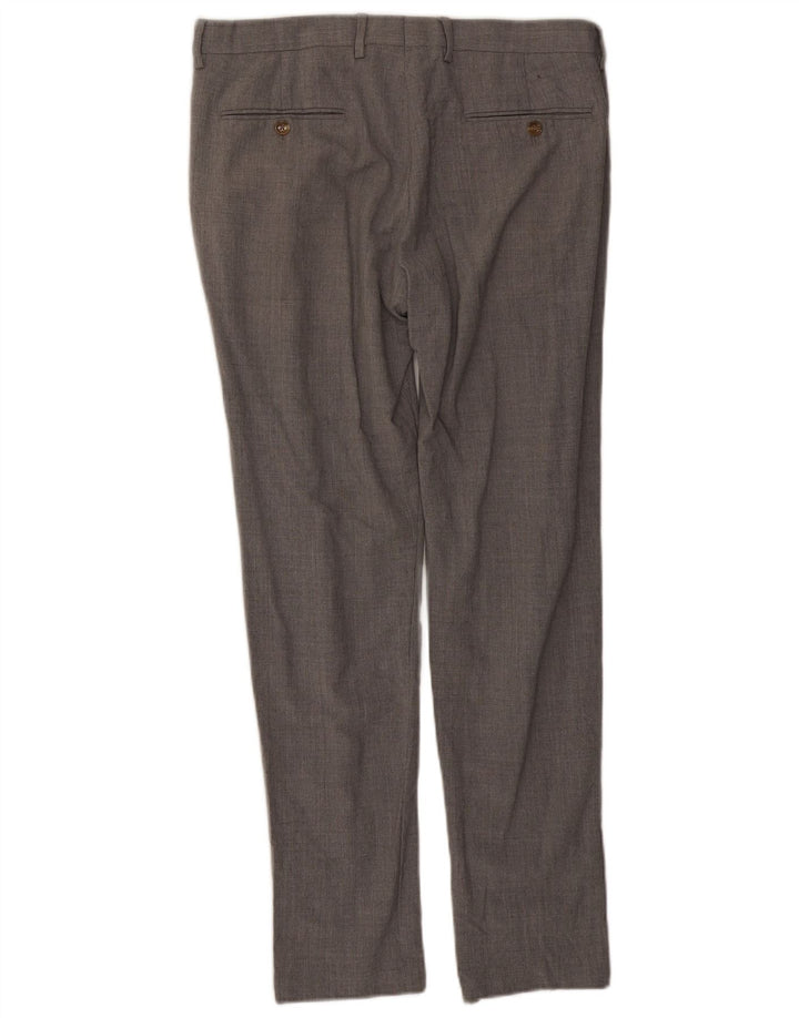 J. Crew Herre Ludlow Slim Suit Bukser W33 L30 Grå Uld