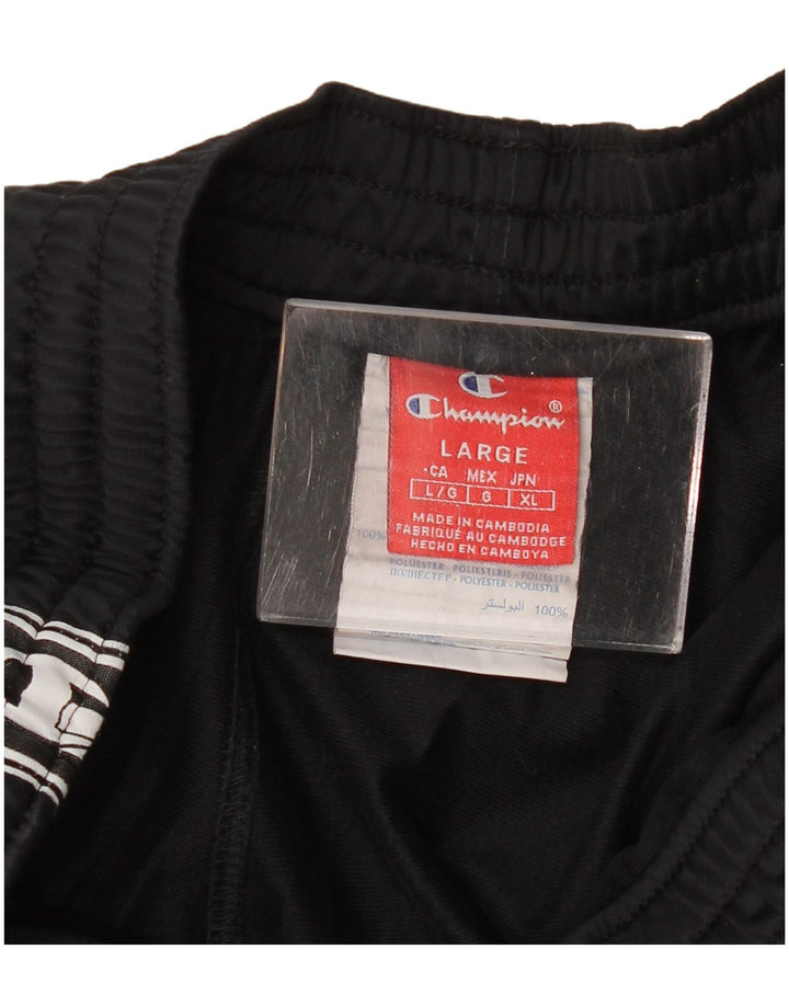 Champion Herre grafisk træningsdragt Bukser Large Sort Polyester