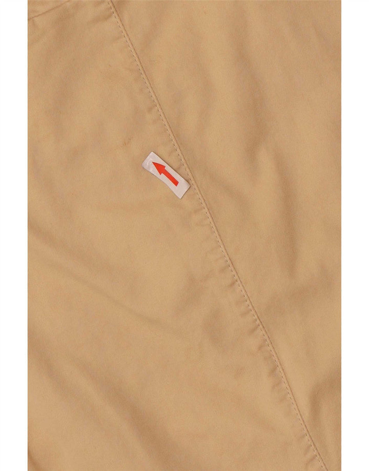 Moncler Womens Oversized 3 Button Blazer Jacket US 4 Small Beige Bomuld