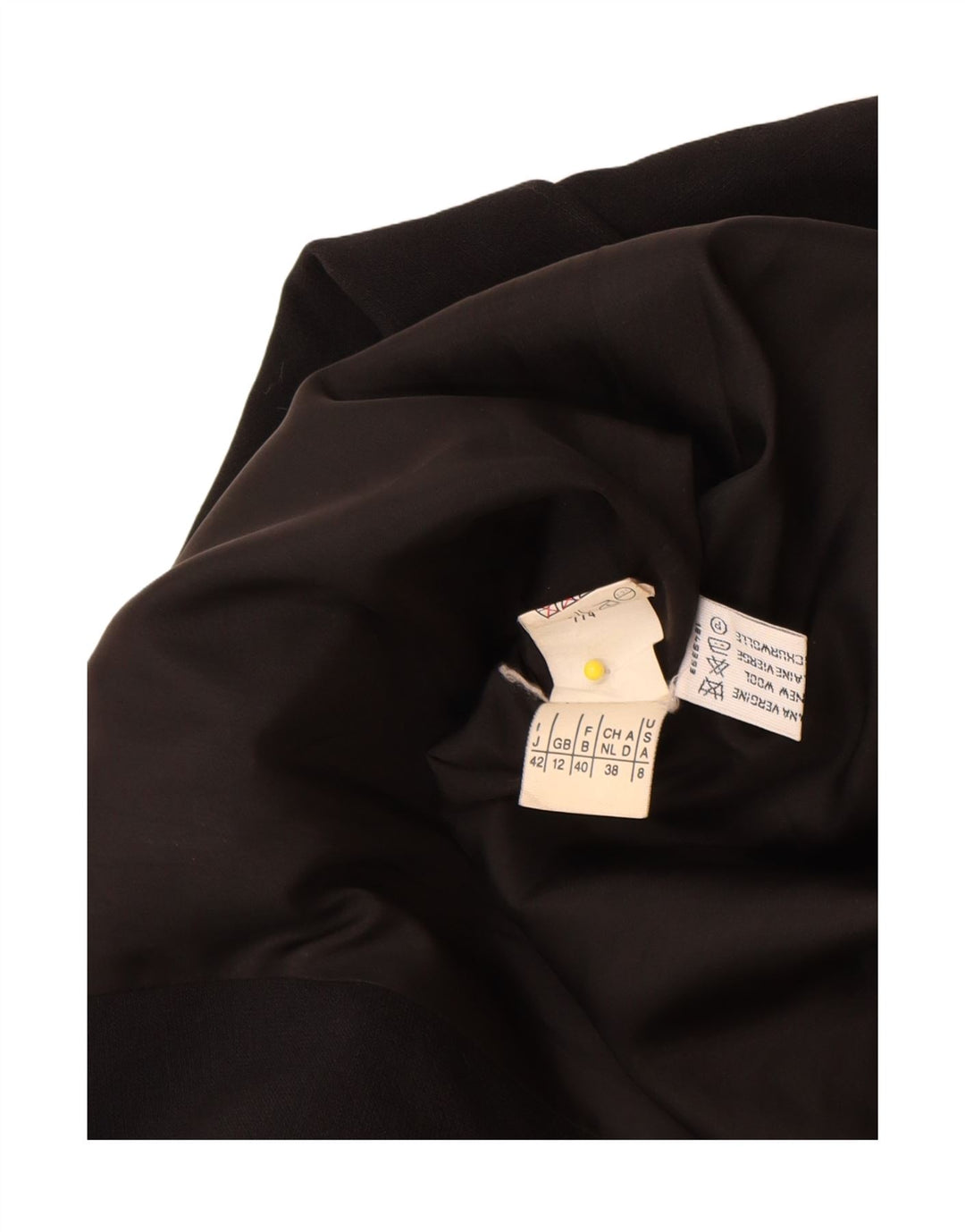 Max & Co. Overfrakke til kvinder UK 12 Medium Sort Uld