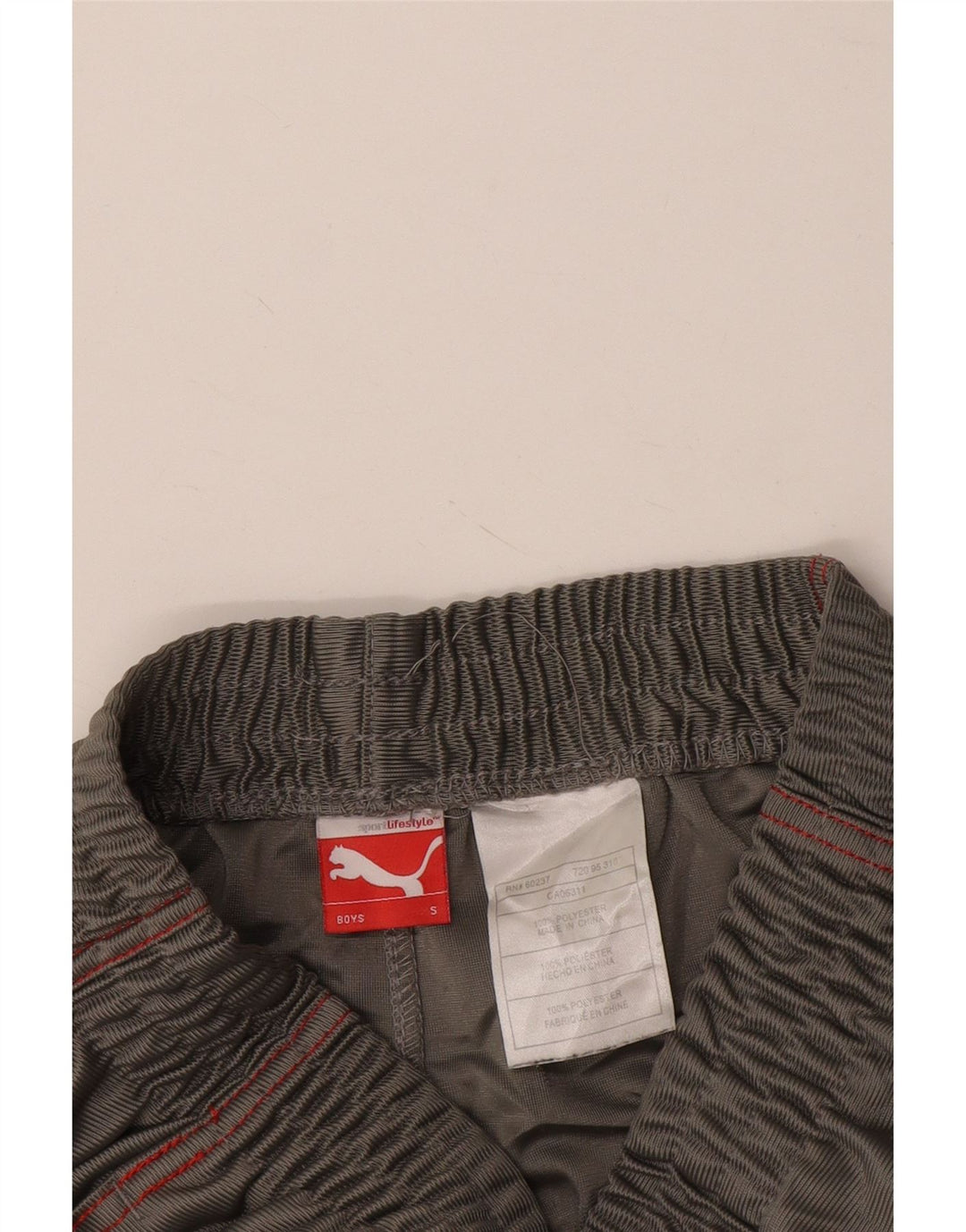 PUMA Sportsshorts til drenge 7-8 år Small Grå Colourblock Polyester