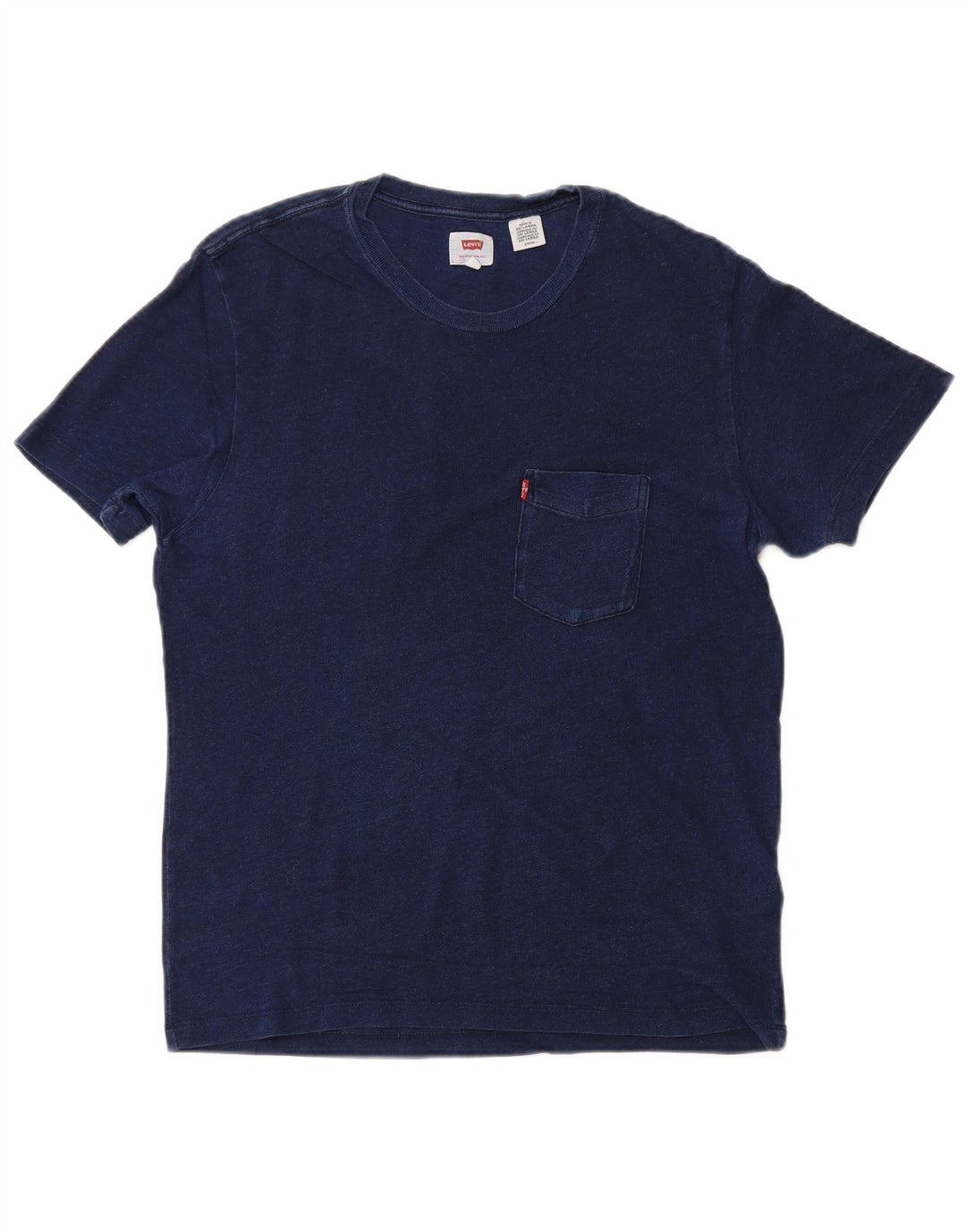 LEVI'S T-shirt top til mænd, lille marineblå bomuld