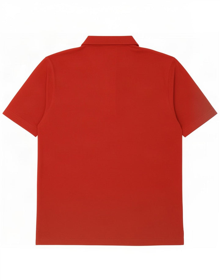Lotto Herre Polo Shirt UK 40/42 Large Maroon Polyester