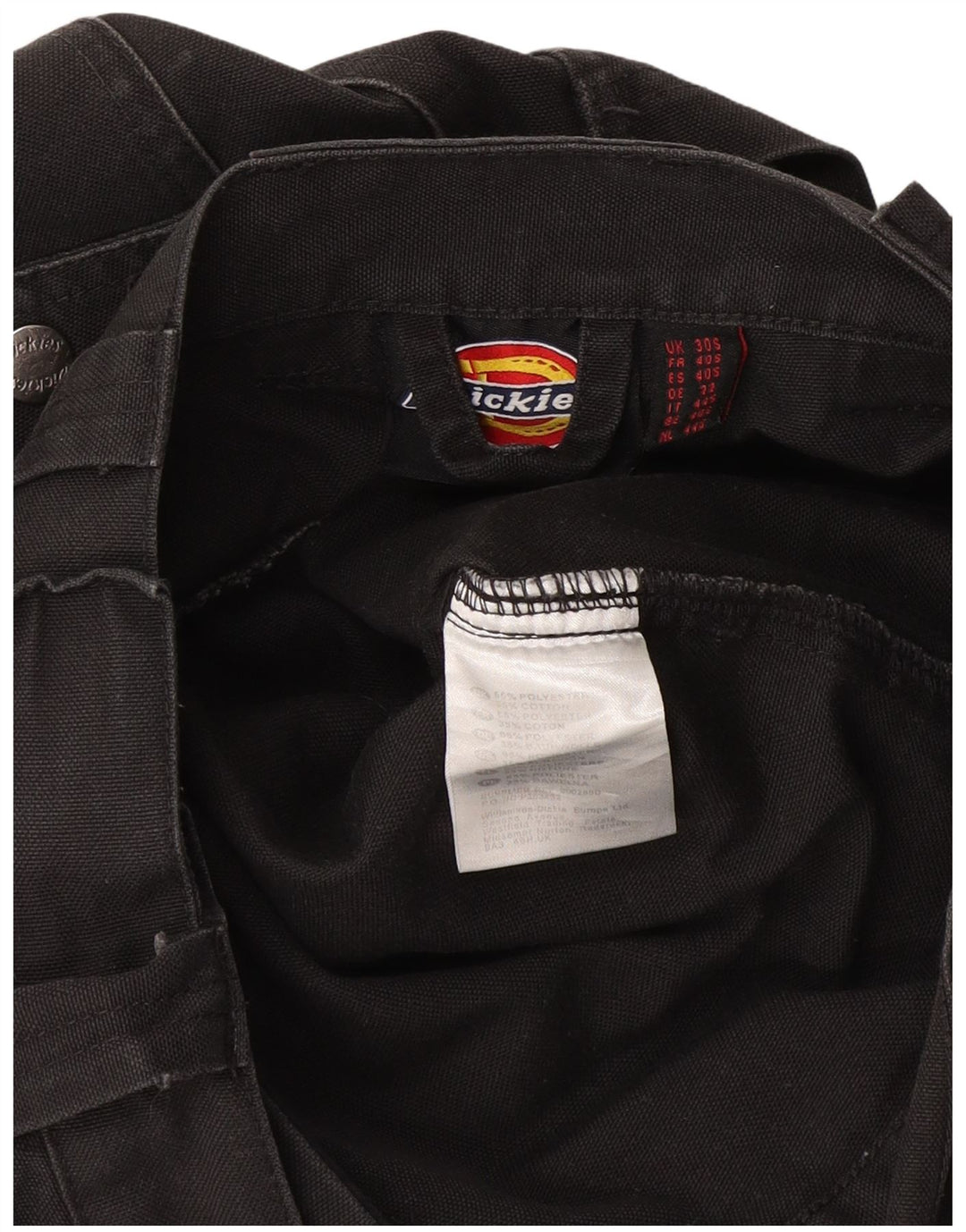 Dickies Straight Cargo bukser til mænd W30 L28 Grå Colourblock Polyester