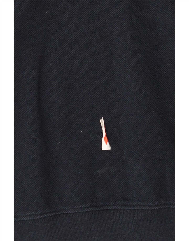 Paul & Shark Herre Zip Neck Sweatshirt Jumper 2XL Navy Blue