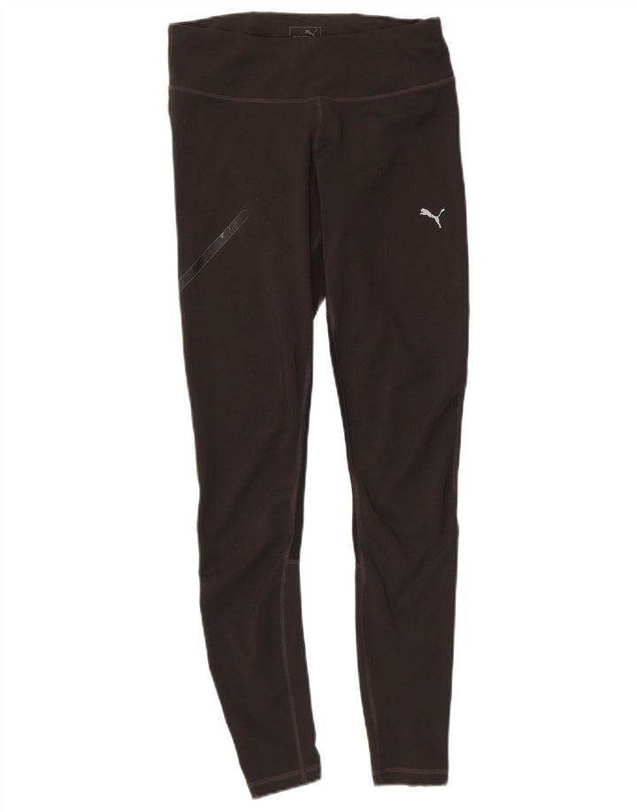 Puma Dame Leggings UK 12 Medium Sort Polyester