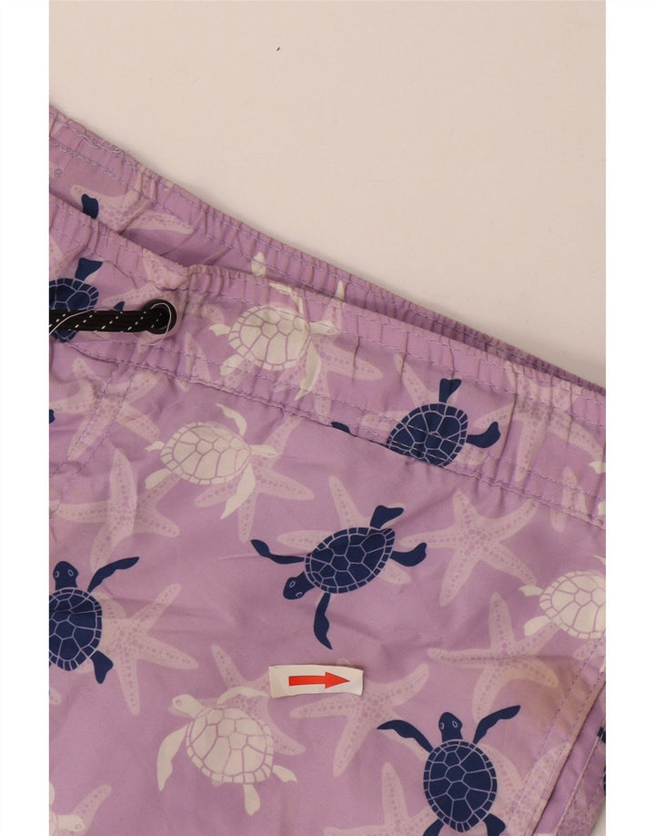 Jack & Jones grafiske badeshorts til mænd Små lilla polyester