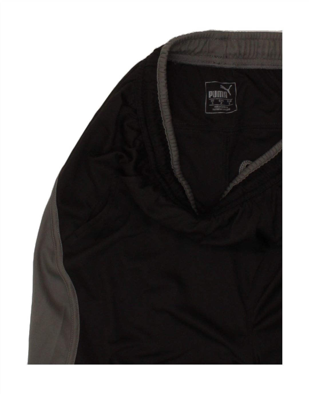PUMA Mens Sport Shorts Small Black Colourblock Polyester Vintage Puma and Second-Hand Puma from Messina Hembry 