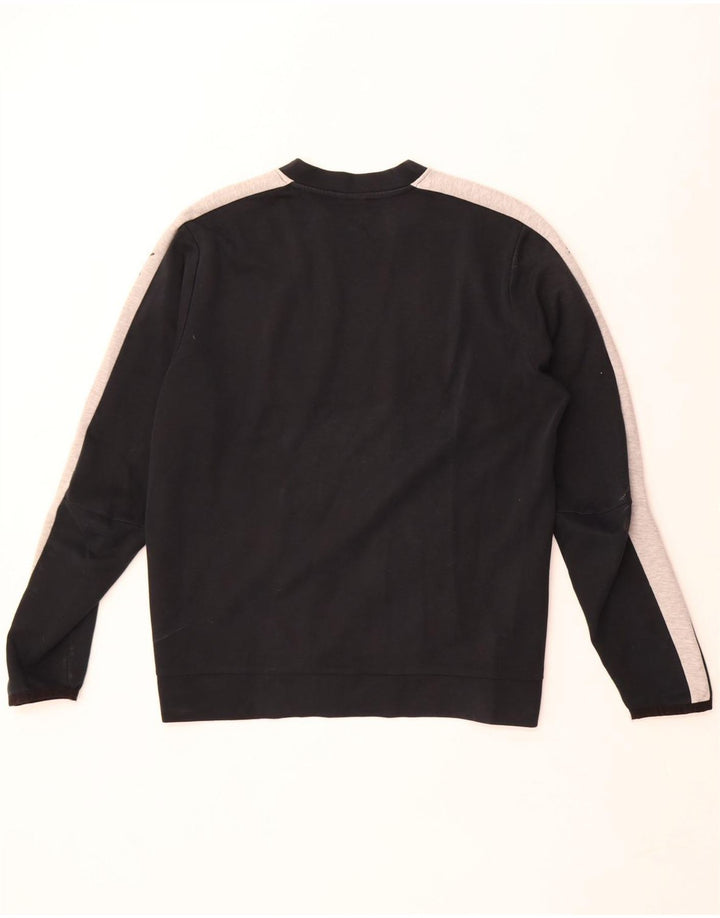 Puma Sweatshirt til mænd Medium Sort Colourblock Polyester