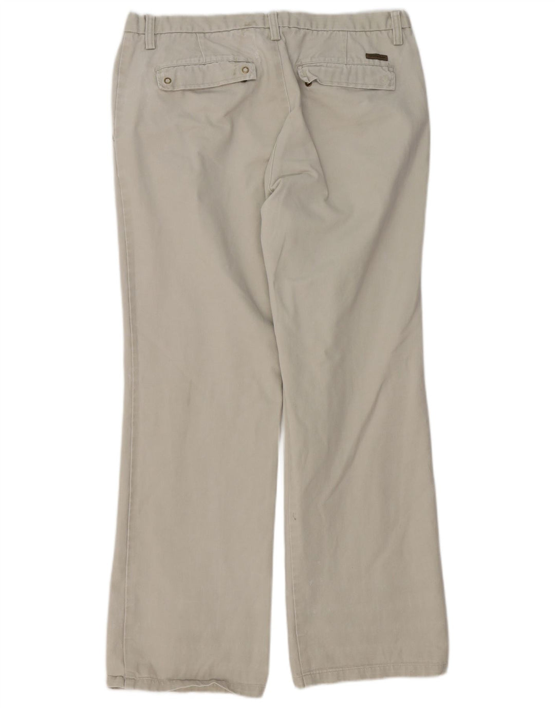 Calvin Klein Herre Bootcut Chino Bukser W34 L32 Beige