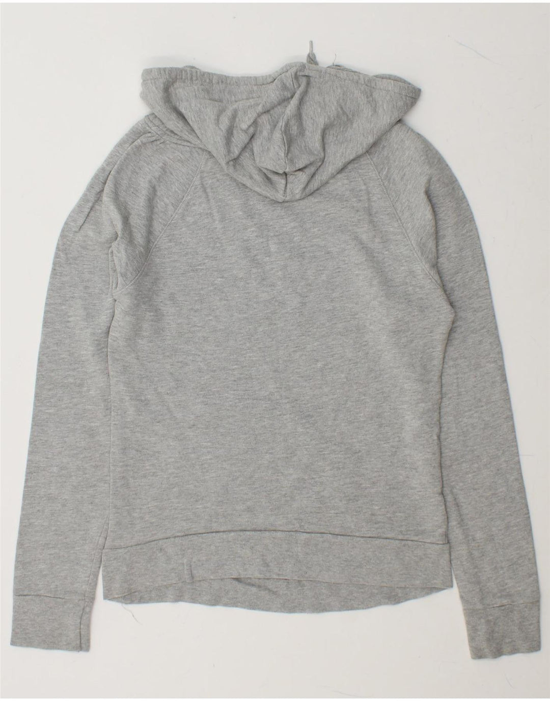 TOPSHOP Womens Hoodie Jumper UK 12 Medium Grey Cotton Vintage Topshop and Second-Hand Topshop from Messina Hembry 
