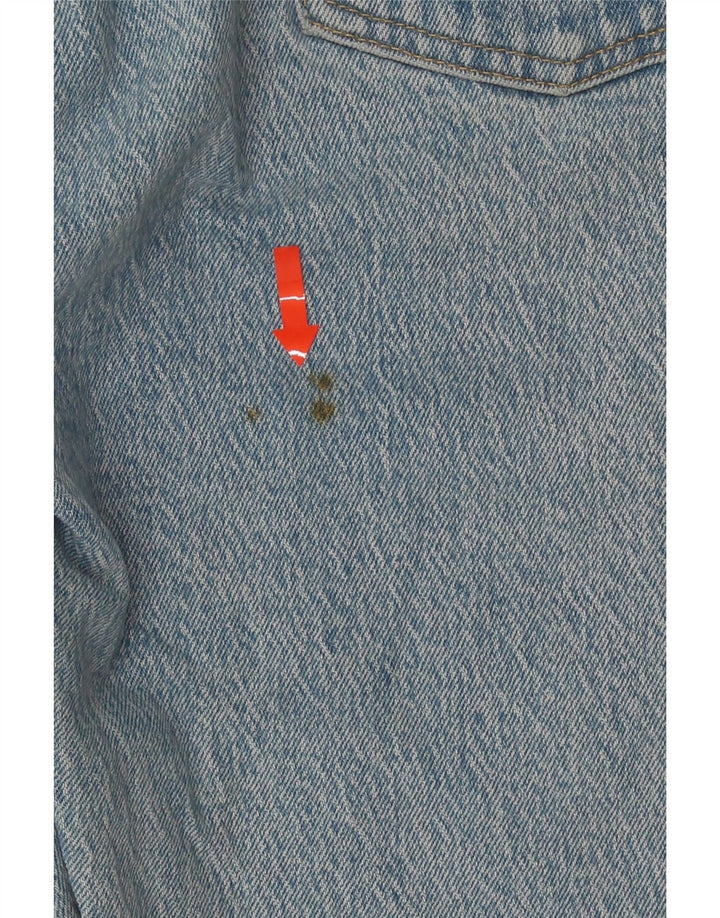 Levi's Dame 501 Straight Jeans W26 L28 Blå