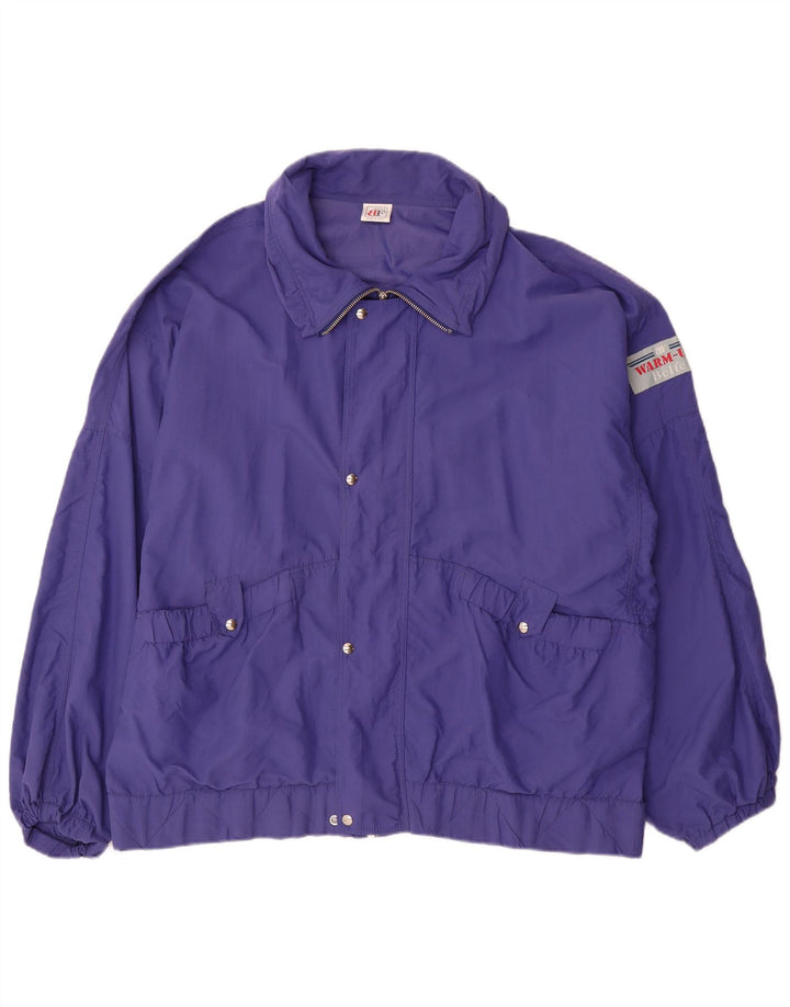 Belfe Herre Loose Fit regnjakke UK 38 Medium Purple