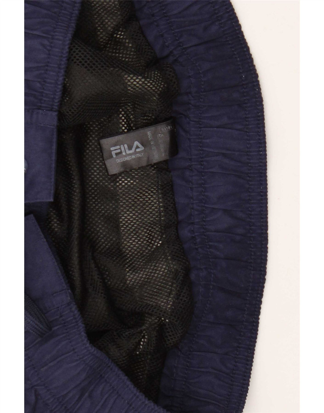 Fila Herre grafiske badeshorts Små Grå Colourblock Polyester