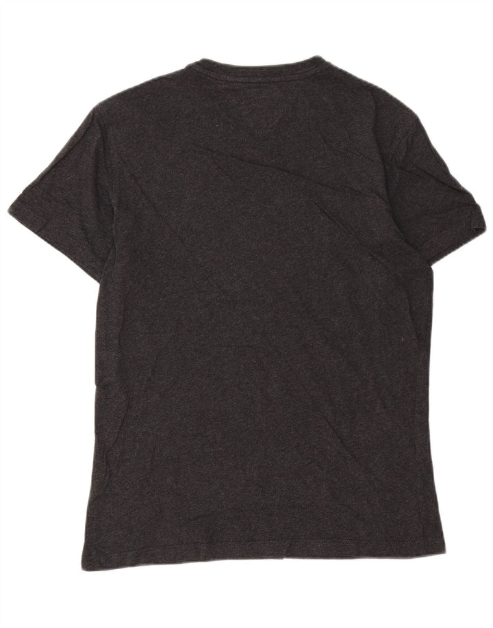 Tommy Hilfiger Herre T-Shirt Top Lille Grå Bomuld