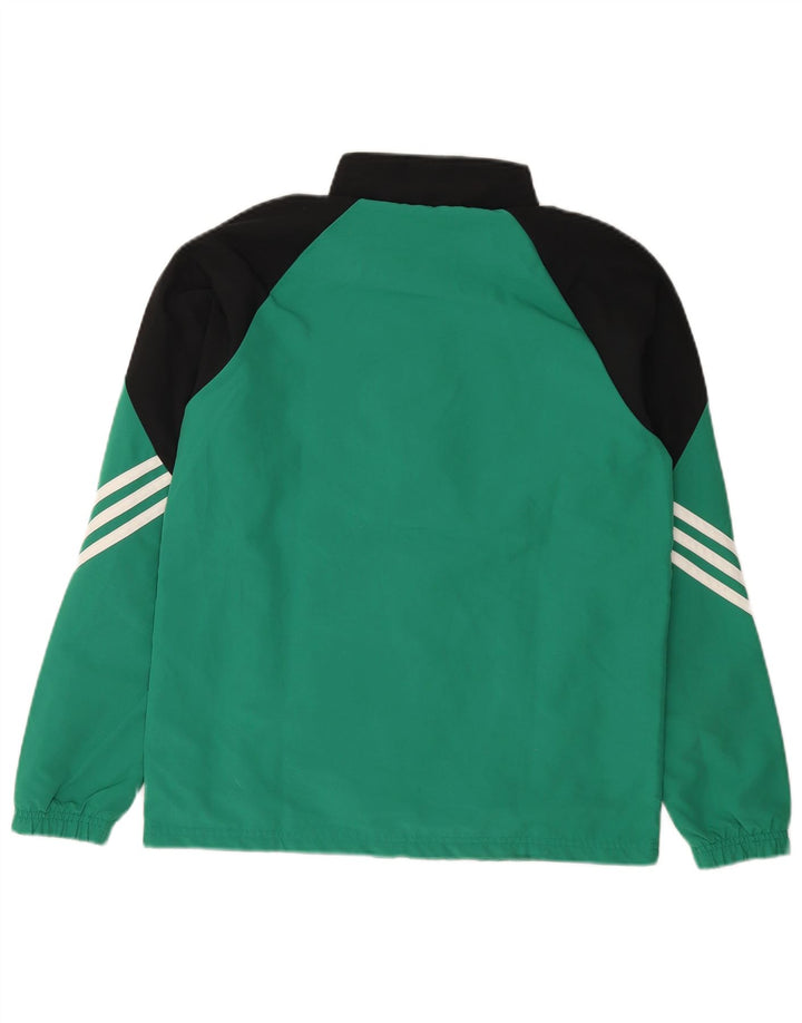 Adidas Drenge Træningsdragt Topjakke 13-14 år XL Grøn Colourblock Polyester